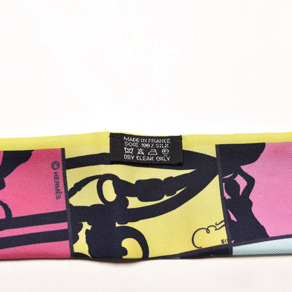 Hermes Silk Brides de Gala En Desordre Twilly 3 of 4