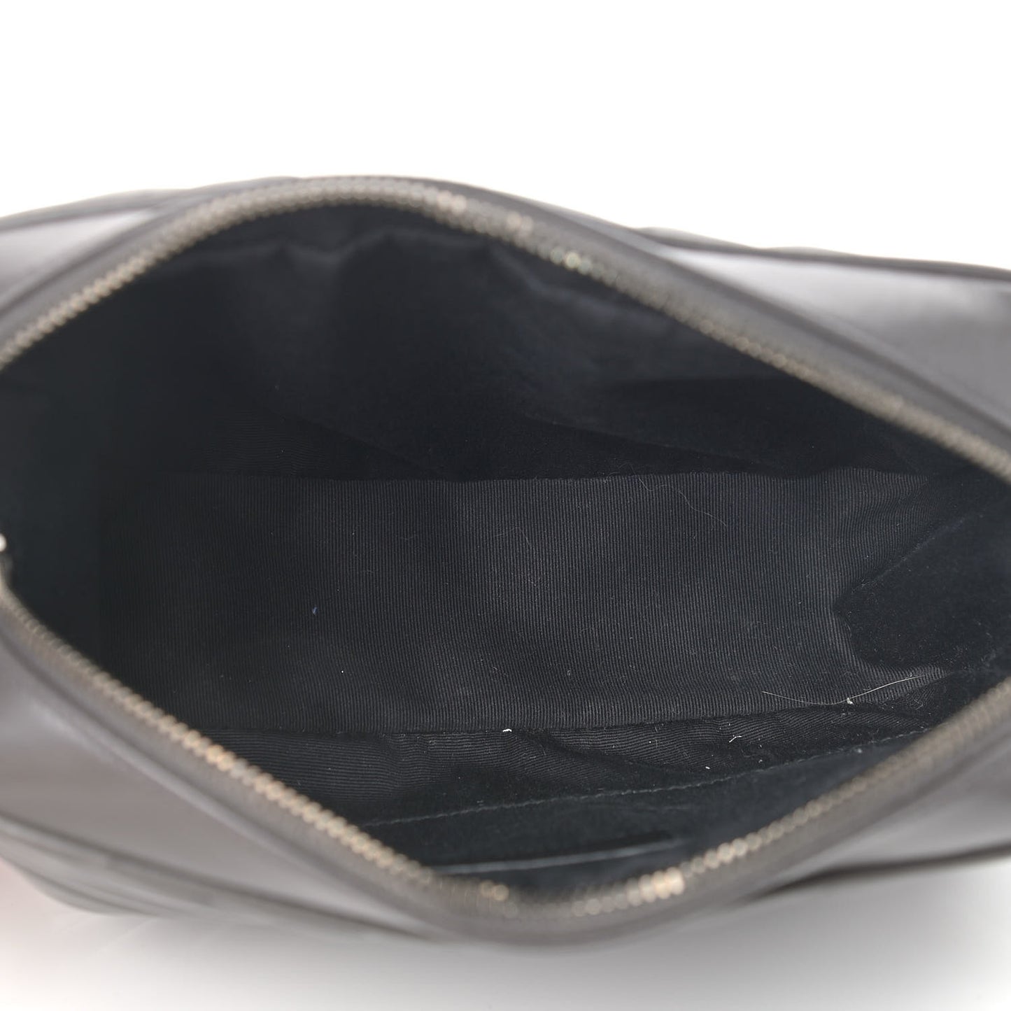 Calfskin Matelasse Monogram Lou Camera Bag Grey