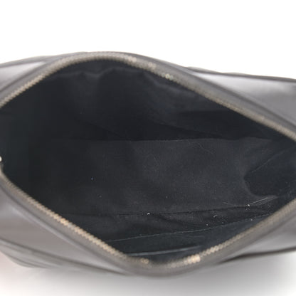 Saint Laurent Calfskin Matelasse Monogram Lou Camera Bag Grey 5 of 17
