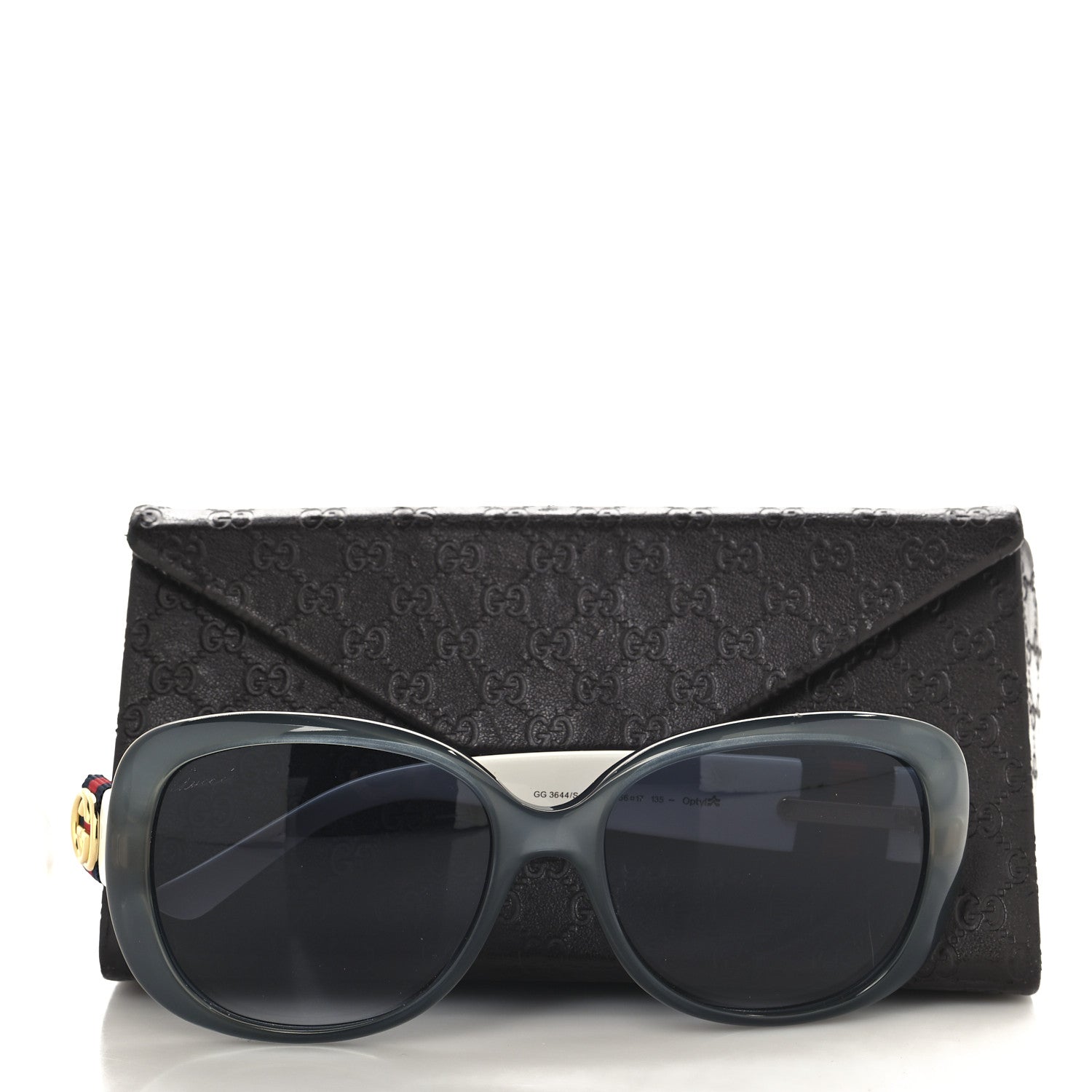 Gucci Acetate GG Web Sunglasses GG 3644/S Blue White 1700106