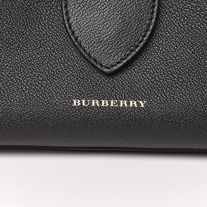 Burberry Soft Grain Calfskin Small Buckle Tote Black 12 of 12