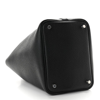 Hermes Taurillon Clemence Picotin Lock 18 PM Black 4 of 9