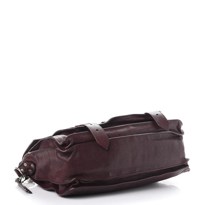 Proenza Schouler Lambskin Medium PS1 Satchel Oxblood 4 of 9