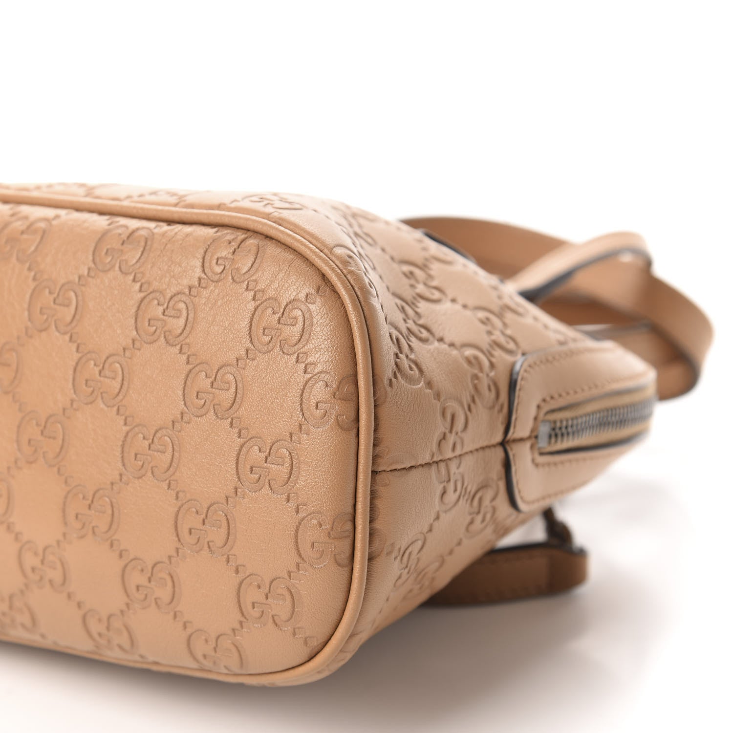 Gucci Guccissima Mini Dome Bag Whiskey 7 of 10
