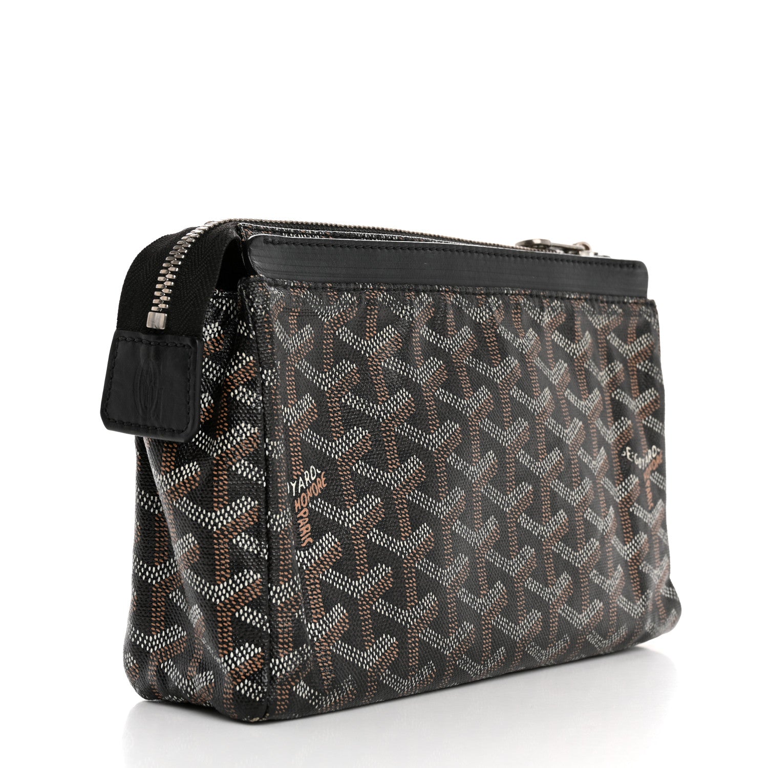 Goyard Goyardine Miroir Toiletry Bag PM Black 3 of 10