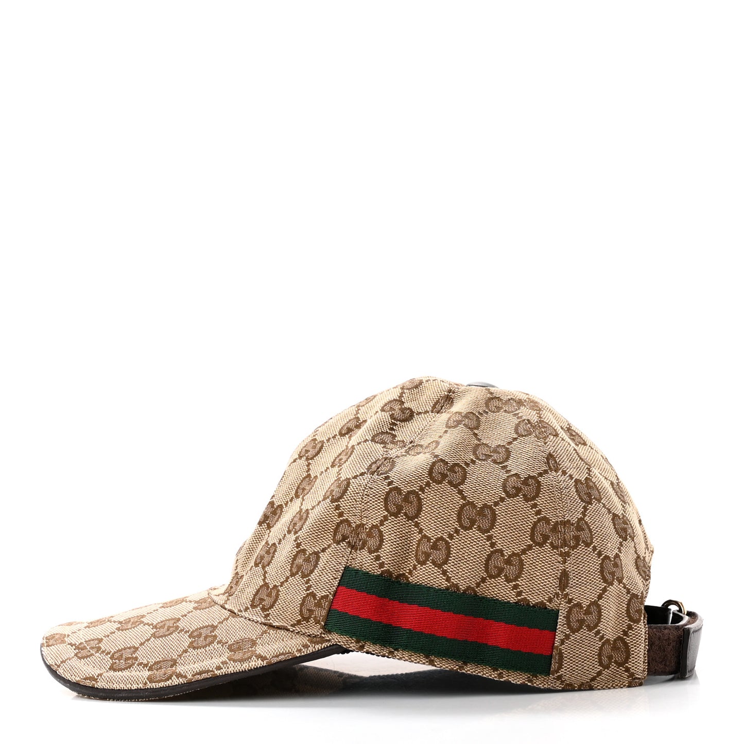 Monogram Web Baseball Hat S Beige Cocoa