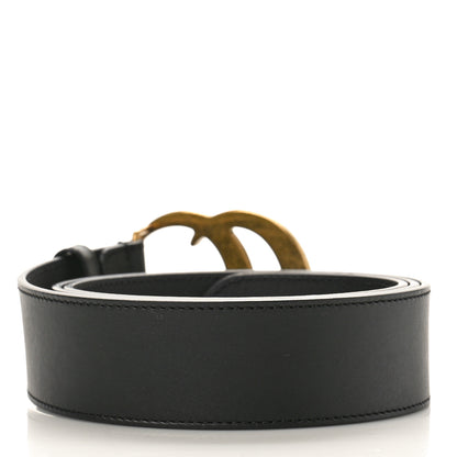 Gucci Calfskin Double G 40mm Belt 95 38 Black 2 of 7