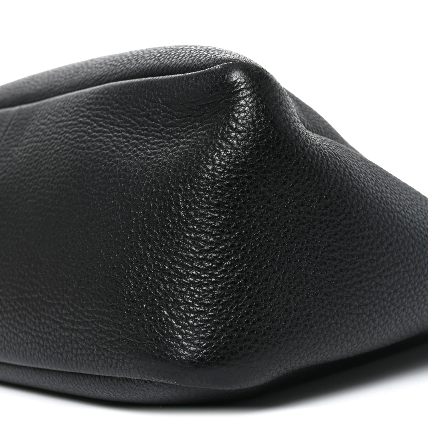 Prada Vitello Daino Soft Large Dynamique Tote Black 9 of 9