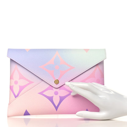 Louis Vuitton Monogram Giant Spring In The City Large Kirigami Pochette Sunrise Pastel 2 of 7