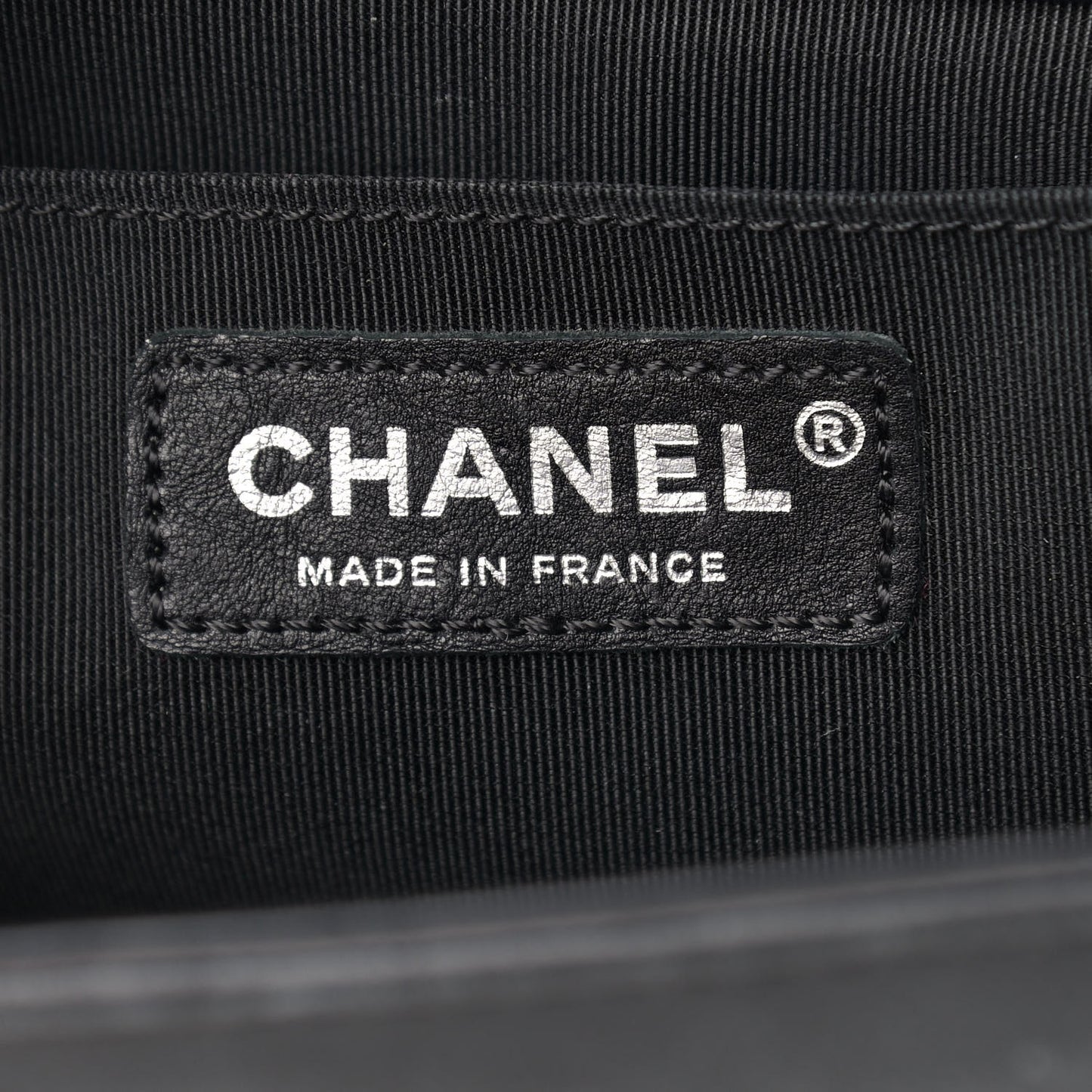 Calfskin Quilted Metal Embellished Paris Dallas Medium Boy Flap Black