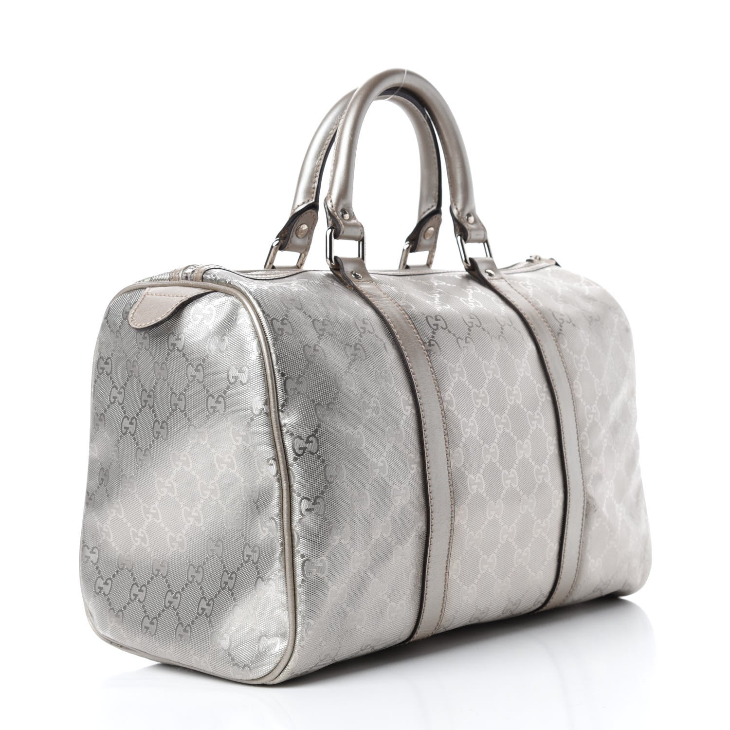 Gucci Imprime Monogram Medium Joy Boston Silver 3 of 14