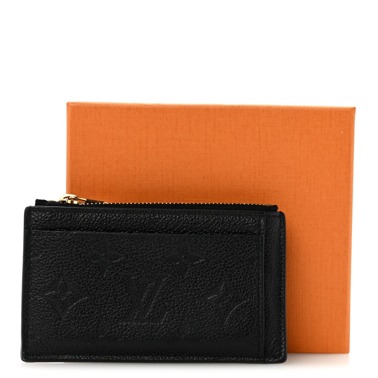Empreinte Zipper Card Holder Black