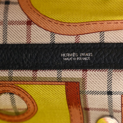 Hermes Negonda Garden Party 36 MM Bleu Indigo Atoll Lime 6 of 9