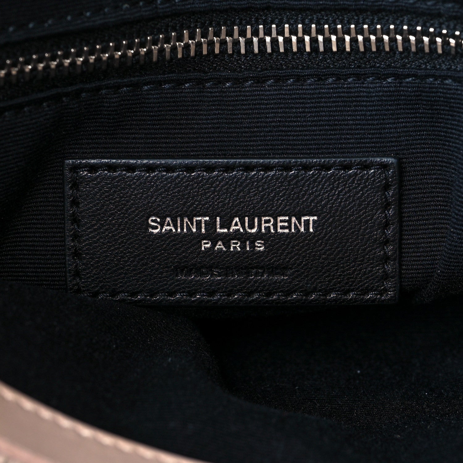 Saint Laurent Calfskin Y Quilted Monogram Medium Loulou Chain Satchel Rose Antic 5 of 9