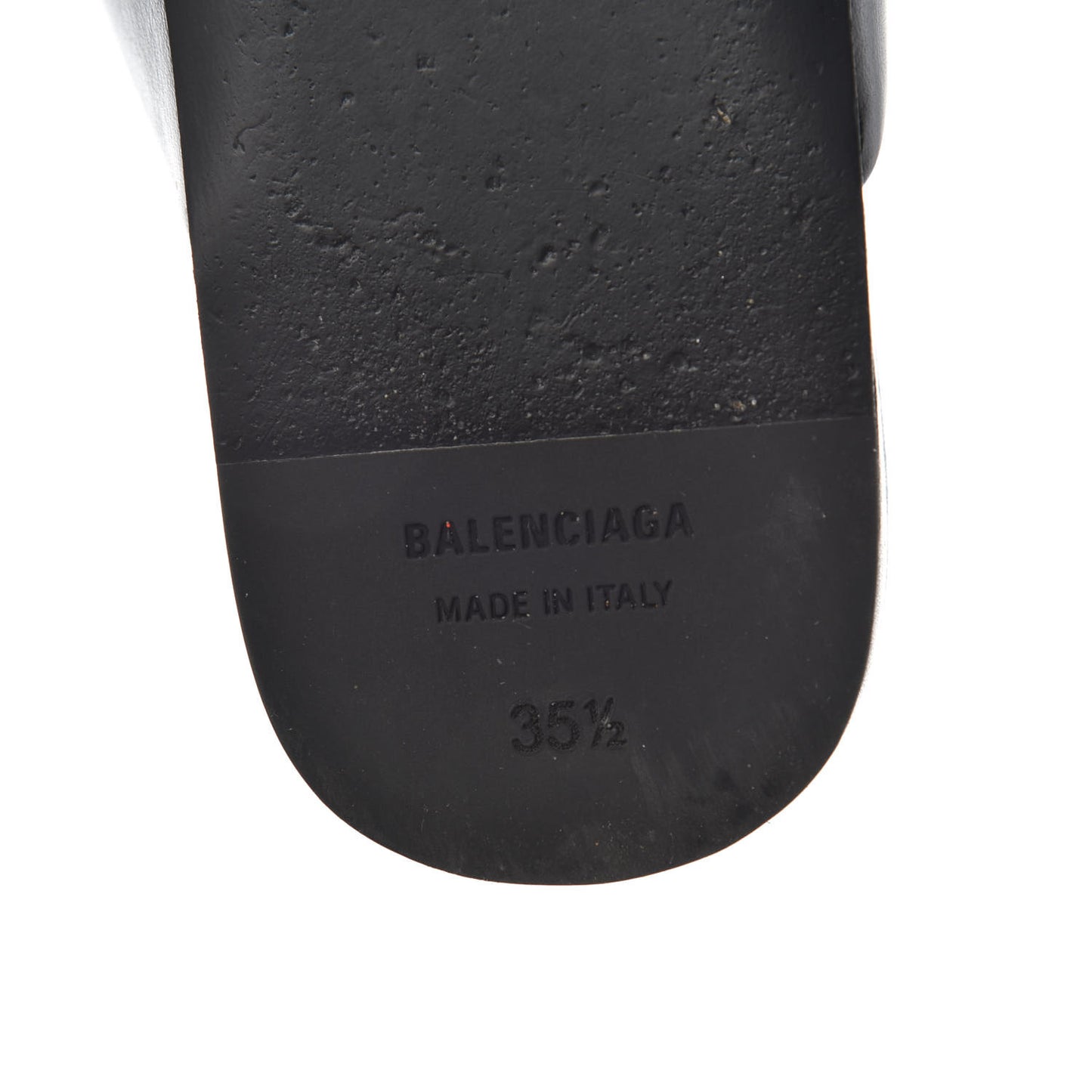 Calfskin BB Mules 35.5 Black