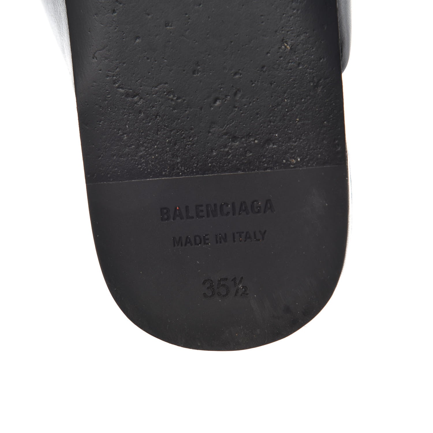 Balenciaga Calfskin BB Mules 35.5 Black 9 of 11