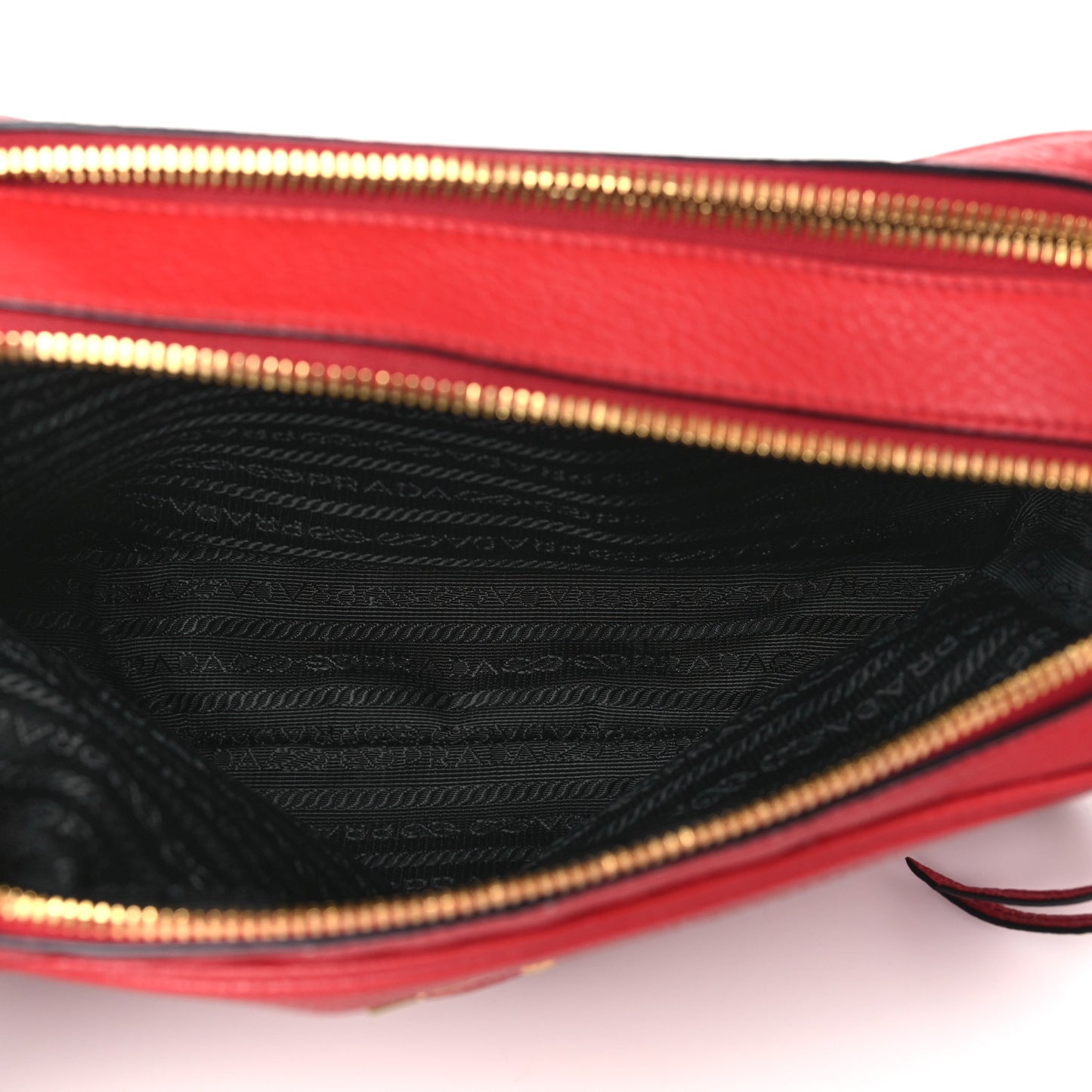 Vitello Phenix Camera Bag Rosso