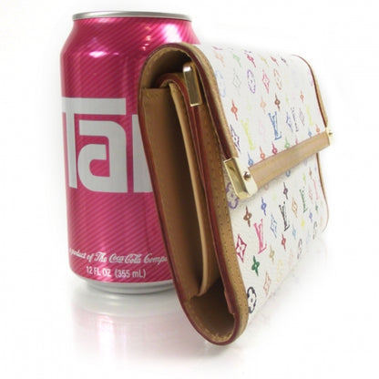 Louis Vuitton Monogram Multicolor Porte Tresor International Wallet White 4 of 9