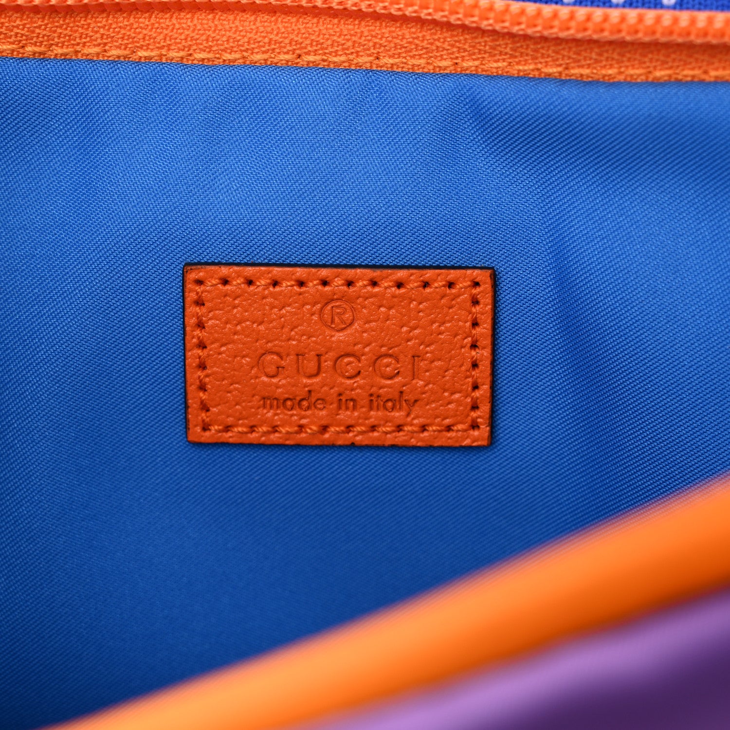 Gucci Jersey GG Monogram All Over Sporty Belt Bag Grey White Multicolor 6 of 10