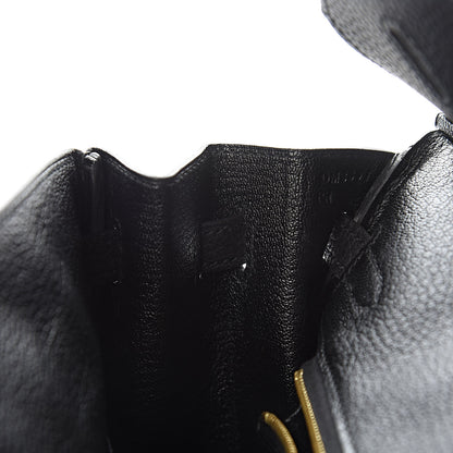 Hermes Togo Birkin 25 Black 15 of 40