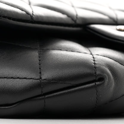 Chanel Calfskin Quilted CC Uniform Flap Belt Bag Black 10 of 13