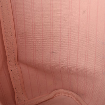 Louis Vuitton Damier Ebene Neo Neverfull MM Rose Ballerine 10 of 16