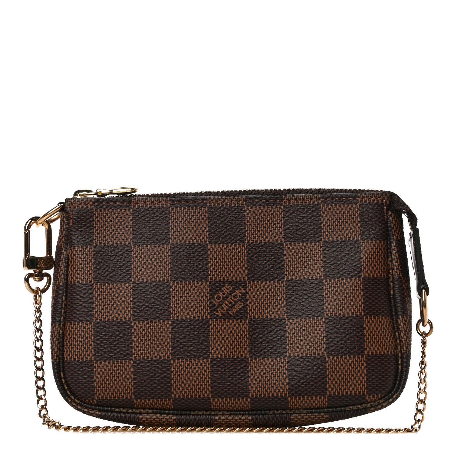 Louis Vuitton Damier Ebene Mini Pochette Accessories 1 of 11