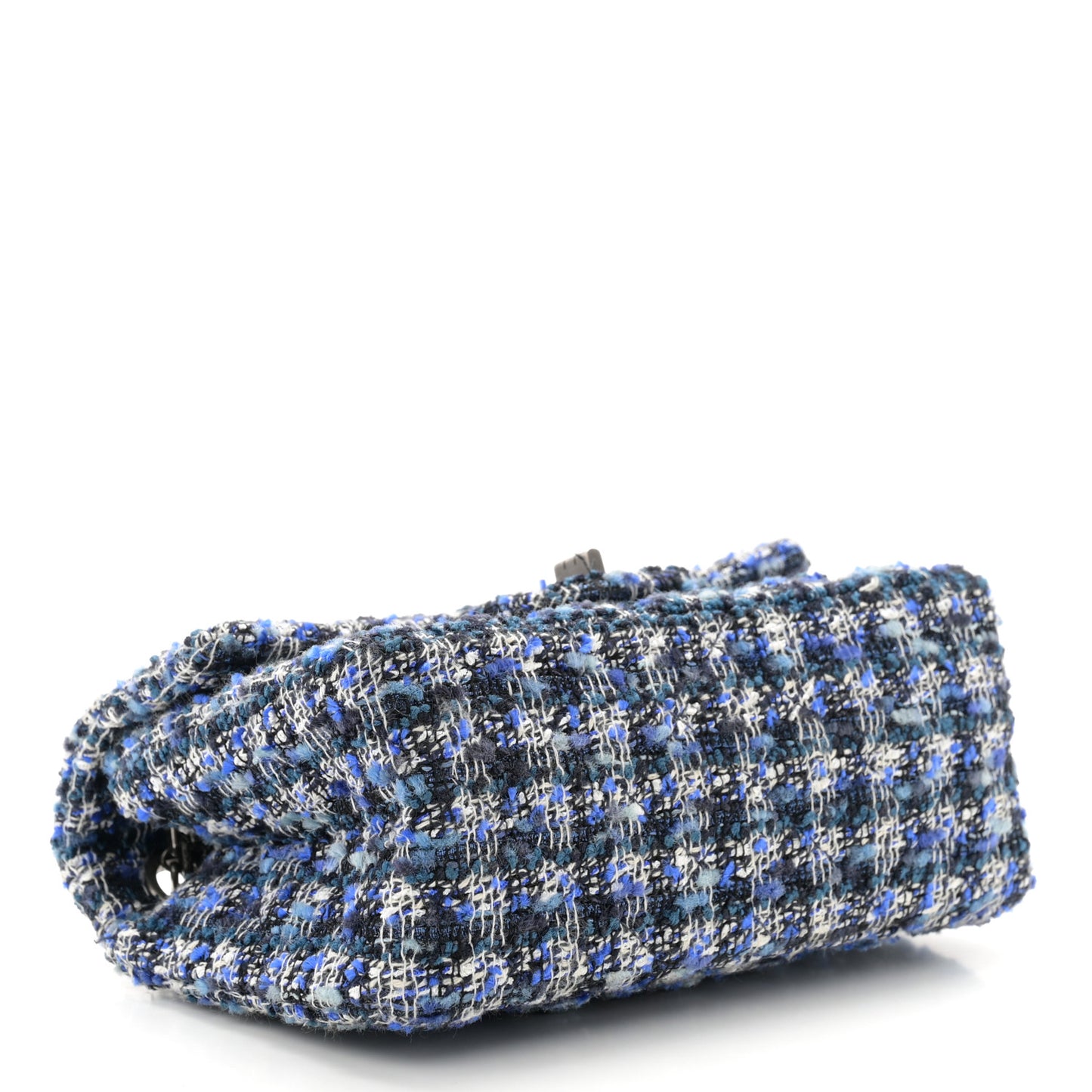 Tweed Quilted 2.55 Reissue Mini Flap Blue