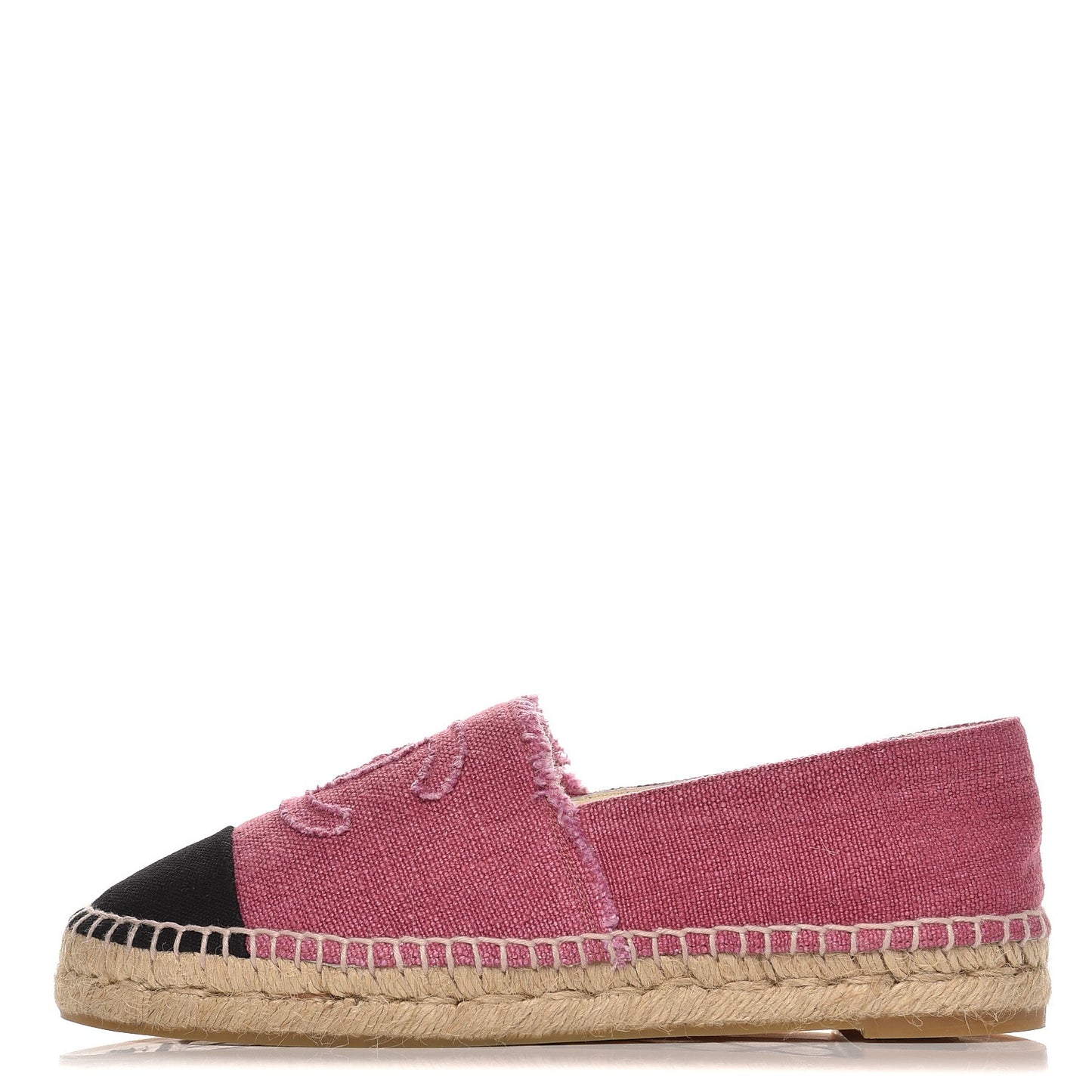 Linen CC Espadrilles 39 Pink