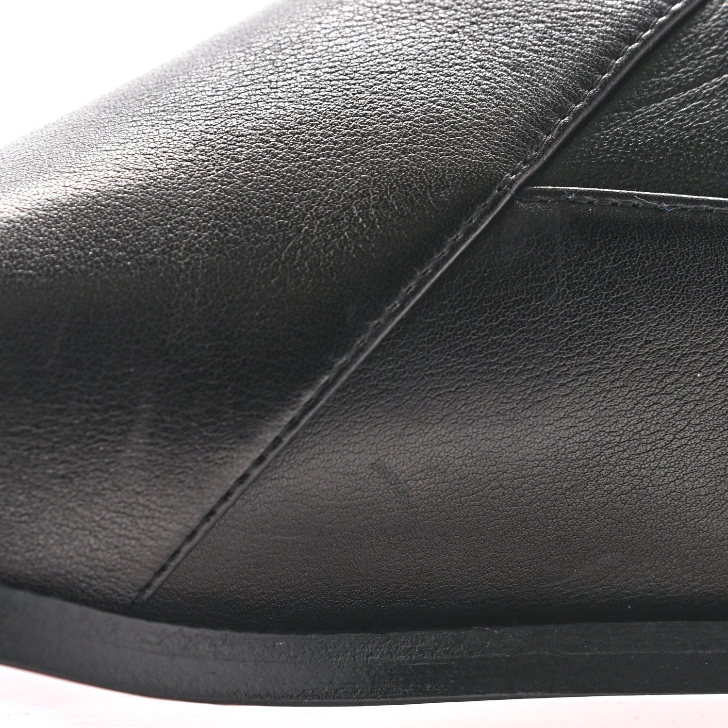 Christian Louboutin Nappa Flat Knee Boots 38 Black 9 of 10