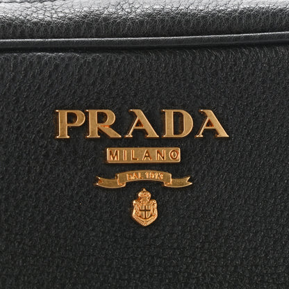 Prada Vitello Daino Wristlet Black 8 of 9