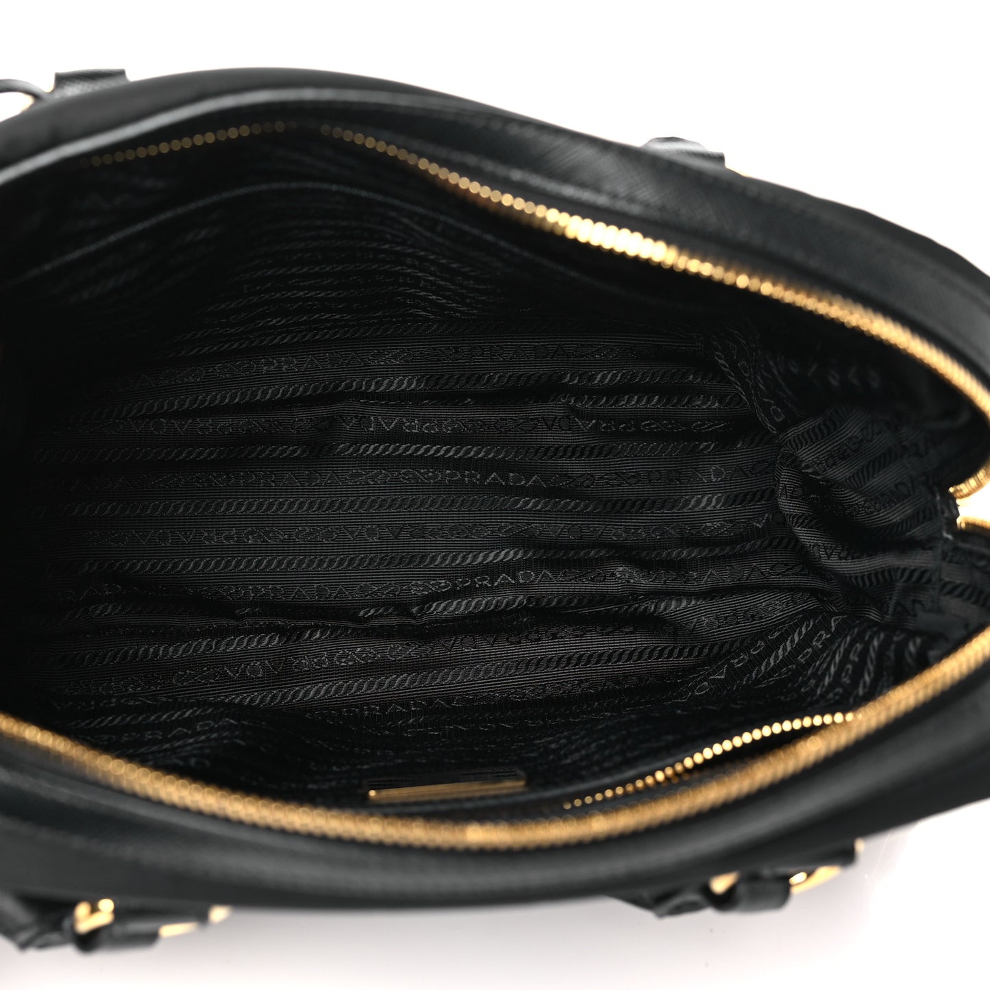 Tessuto Nylon Saffiano Bauletto Black