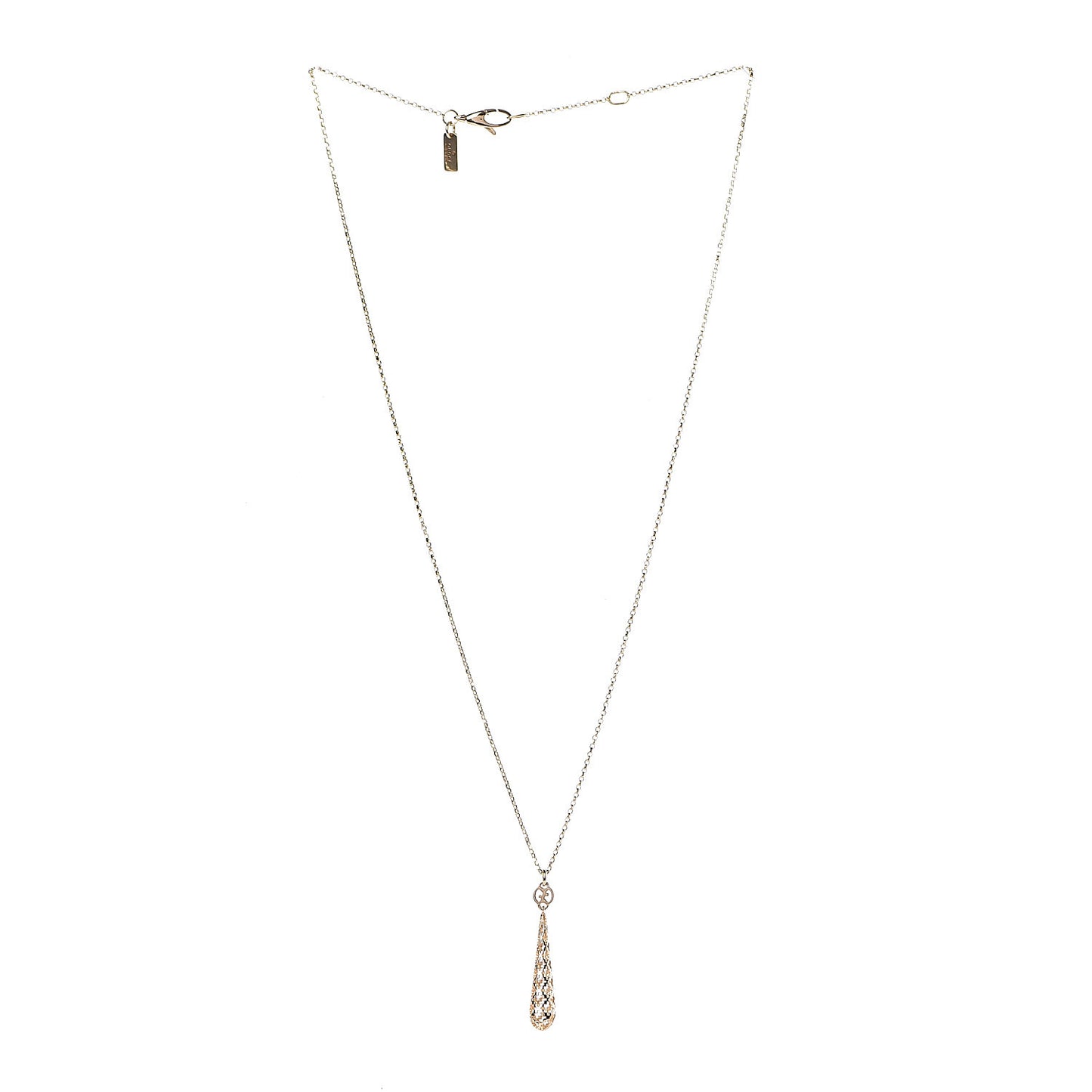 18K Yellow Gold Diamantissima Pendant Necklace