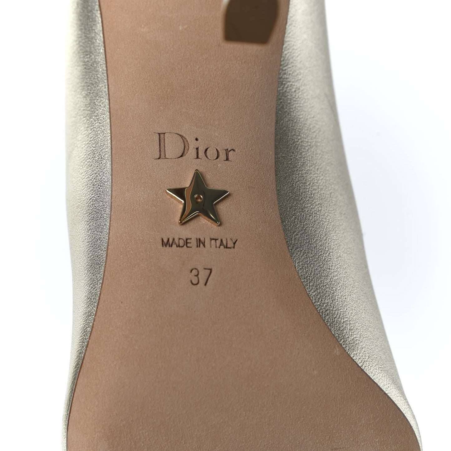 Lambskin Pumps 37 Gold