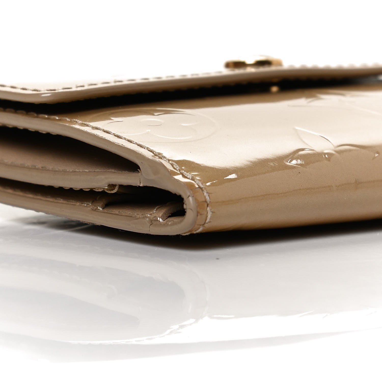 Louis Vuitton Vernis Ludlow Wallet Beige 7 of 10
