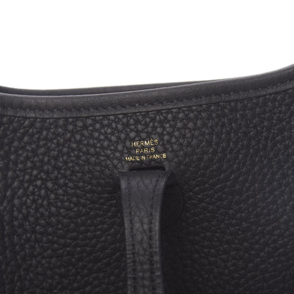 Hermes Taurillon Clemence Evelyne TPM Black 6 of 11
