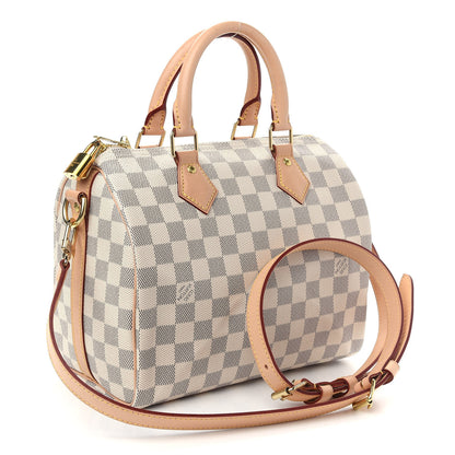 Louis Vuitton Damier Azur Speedy Bandouliere 25 3 of 9