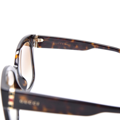Gucci Acetate Square Frame Sunglasses GG0459S Tortoise 5 of 8