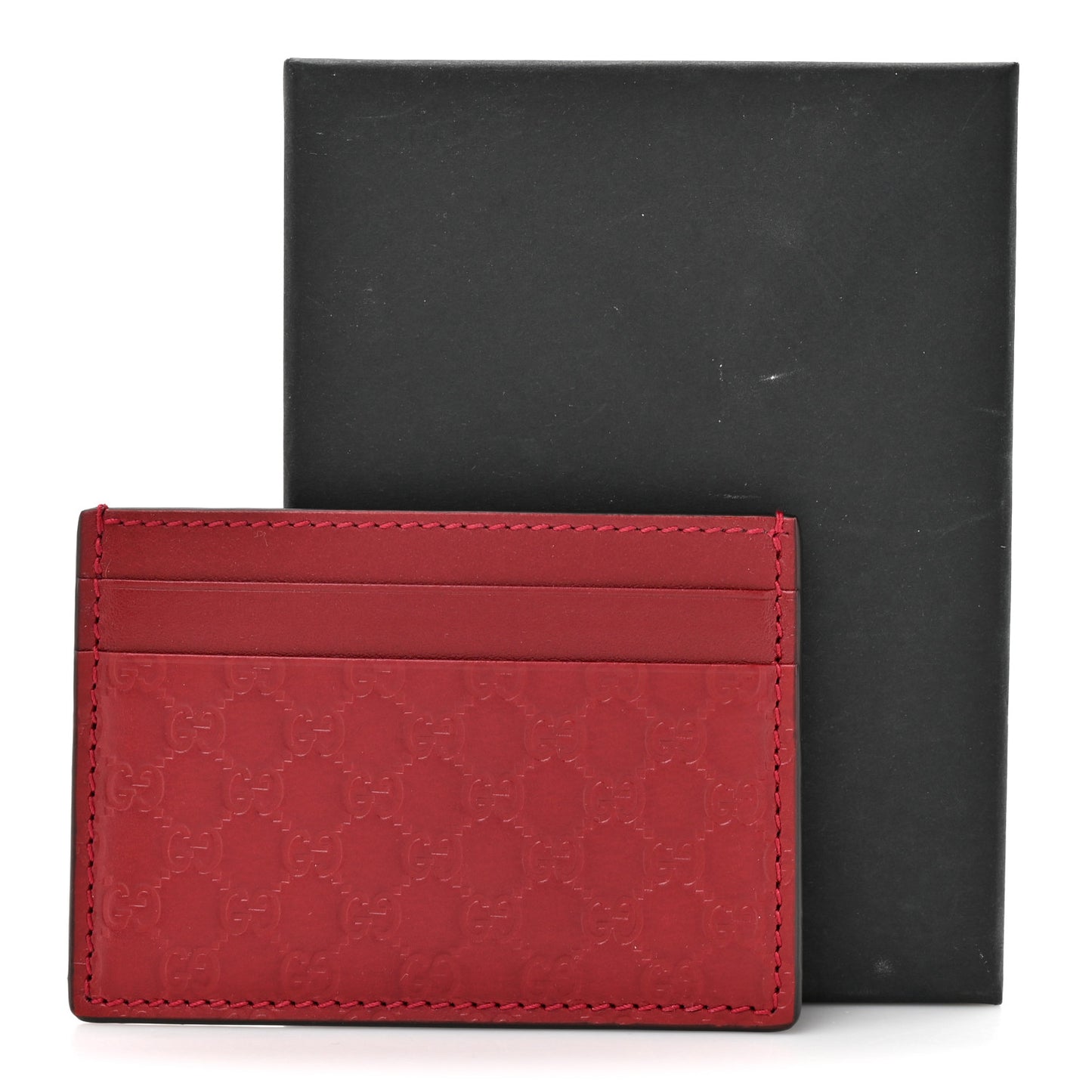 Microguccissima Card Holder Red
