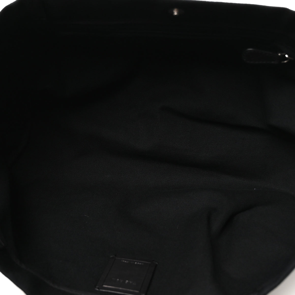 Cotton Twill Idaho Shoulder Bag Black