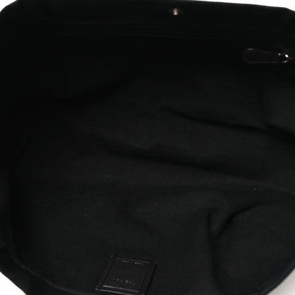 The Row Cotton Twill Idaho Shoulder Bag Black 5 of 9