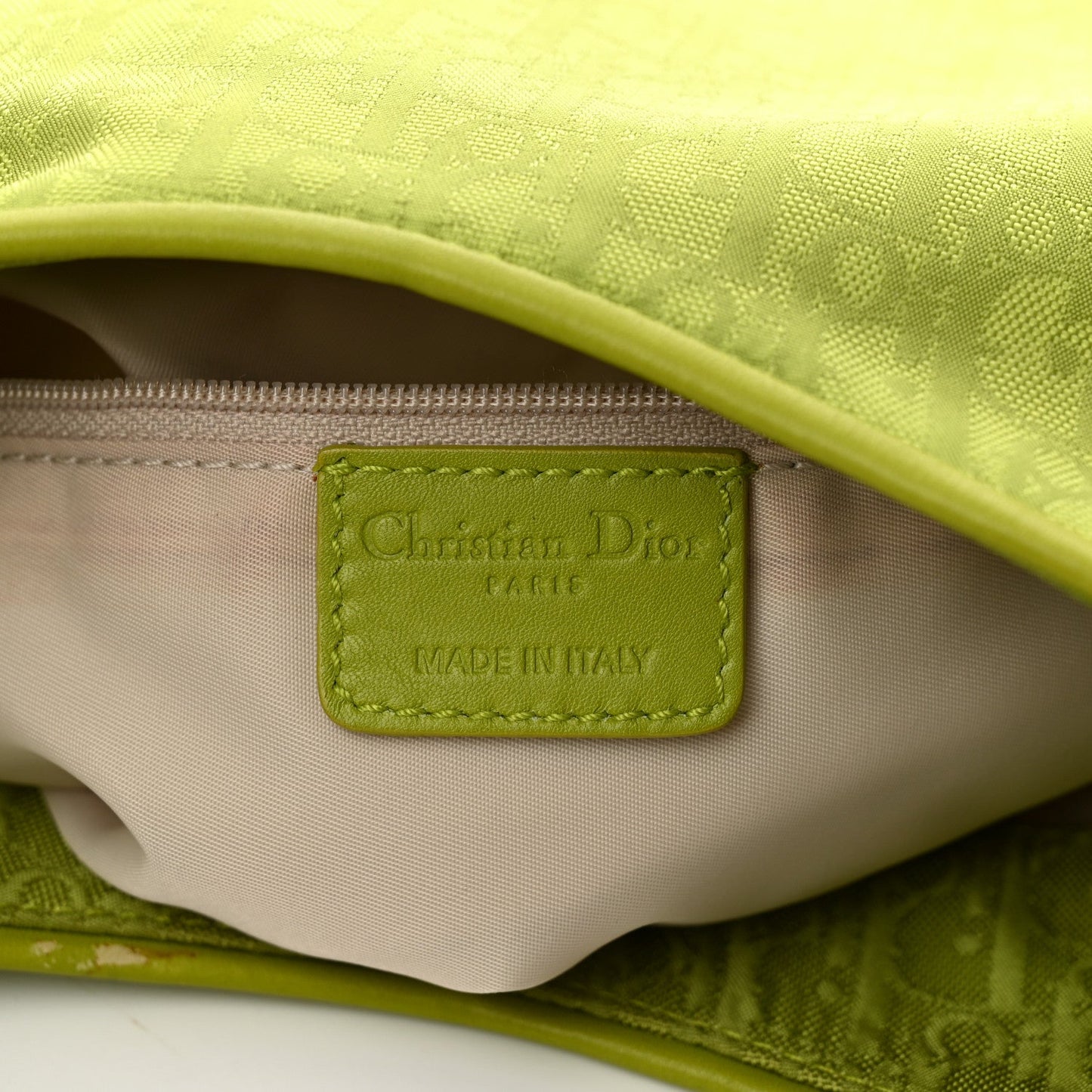 Monogram Wood Ethnic Hobo Green