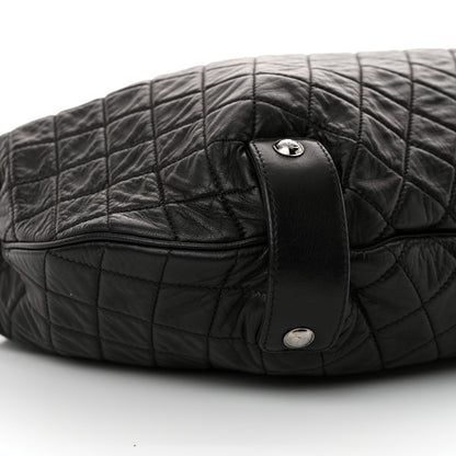 Chanel Lambskin Large Chain Mail Hobo Black 9 of 14