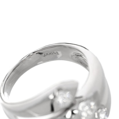 Parker & West by FASHIONPHILE Platinum Diamond .54ctw Wrap Ring 53 6.5 4 of 5