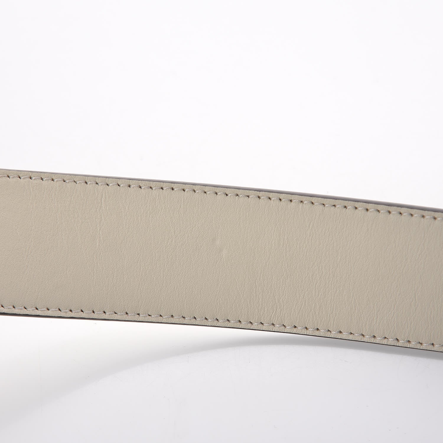 Gucci Calfskin Double G 40mm Belt 75 30 Mystic White 8 of 8