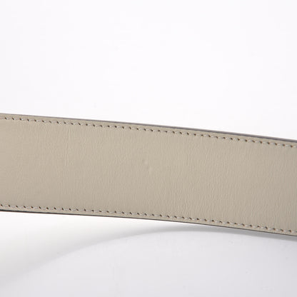 Gucci Calfskin Double G 40mm Belt 75 30 Mystic White 8 of 8