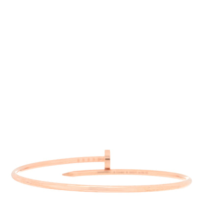 Cartier 18K Pink Gold Small Juste Un Clou Bracelet 18 2 of 3