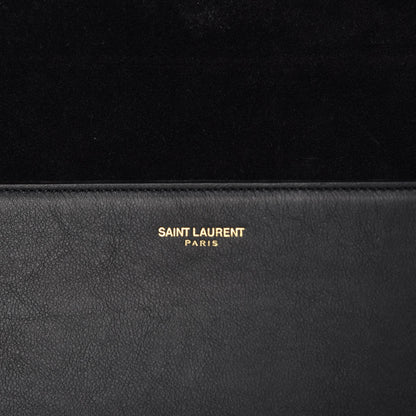 Saint Laurent Calfskin Classic Y Ligne Clutch Black 7 of 9