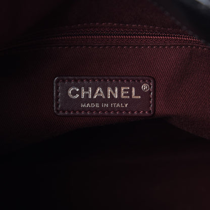 Chanel Aged Calfskin Quilted Mad About Quilting Hobo Black 7 of 9