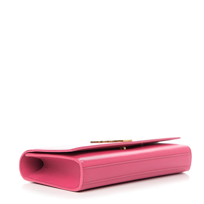 Saint Laurent Grain De Poudre Classic Monogram Cassandre Clutch Lipstick Fuchsia 3 of 9